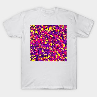 Colourful Camo pattern digital Camouflage T-Shirt